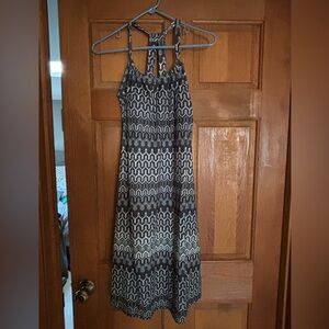 Prana Black and White Dress